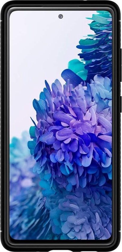 Spigen Rugged Armor hoesje - Samsung Galaxy S20 FE - Zwart