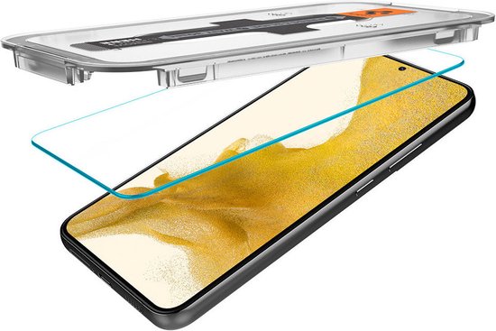 Spigen EZ Fit GLAS.tR screenprotector set van 2 - Samsung Galaxy S22