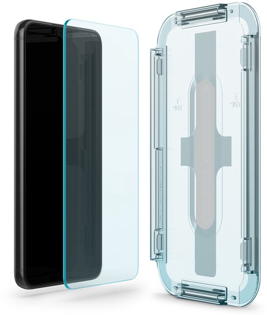Spigen EZ Fit GLAS.tR screenprotector set van 2 - Samsung Galaxy S22