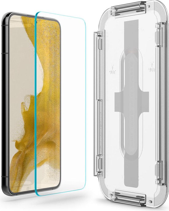 Spigen EZ Fit GLAS.tR screenprotector set van 2 - Samsung Galaxy S22