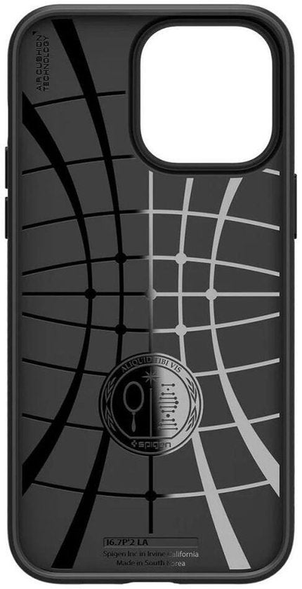 Spigen Liquid Air hoesje - geschikt voor Apple iPhone 14 Pro - back cover - Zwart
