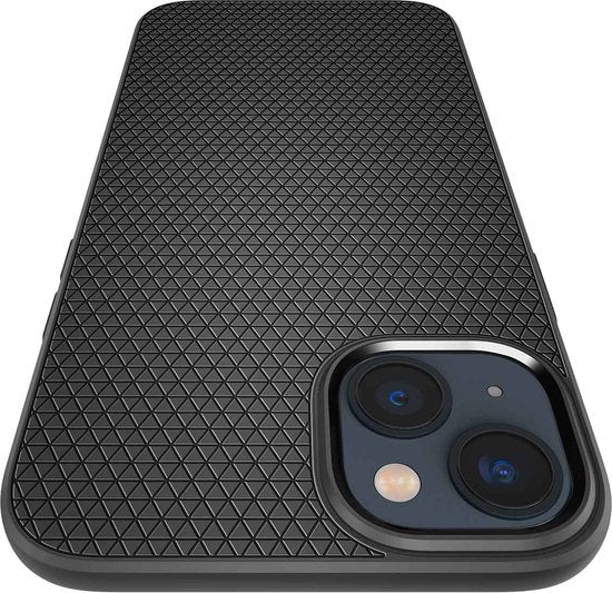 Spigen Liquid Air hoesje - geschikt voor Apple iPhone 14 Pro - back cover - Zwart