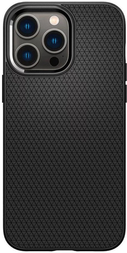 Spigen Liquid Air hoesje - geschikt voor Apple iPhone 14 Pro - back cover - Zwart