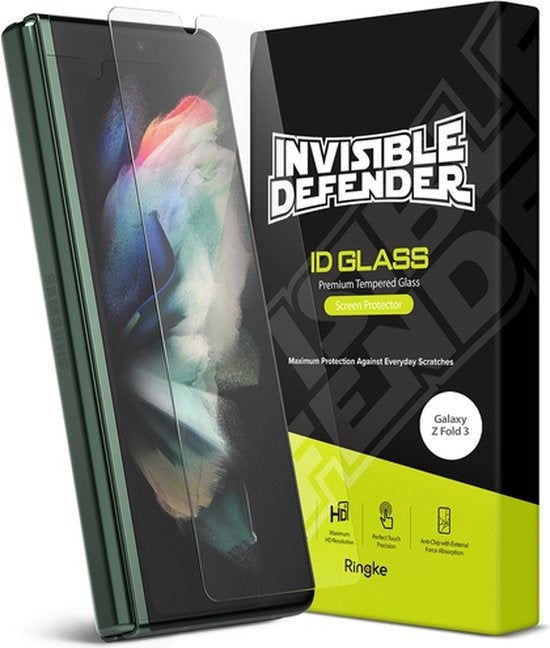 Ringke Invisible Defender ID Glass Screenprotector voor Samsung Galaxy Z Fold 3