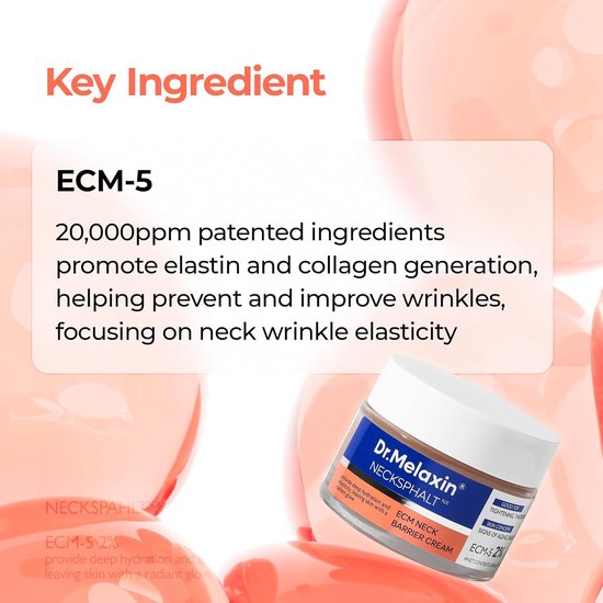 Dr.Melaxin Necksphalt ECM neck cream - ceramide - 50 ml