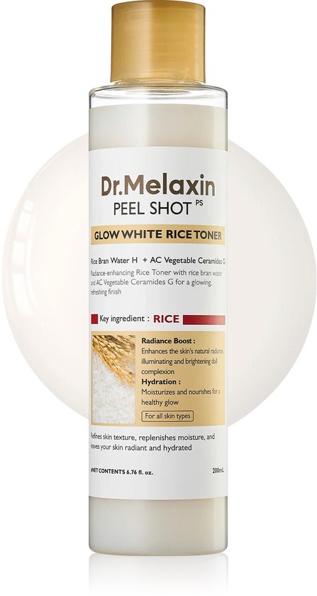 Dr.Melaxin Peel Shot toner - Glow Rice - 200 ml