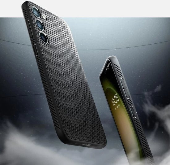 Spigen Liquid Air hoesje - geschikt voor Samsung Galaxy S23 - back cover - Zwart