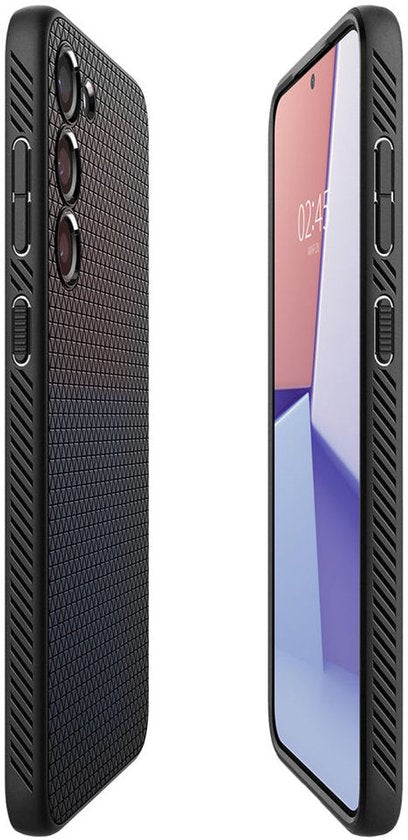 Spigen Liquid Air hoesje - geschikt voor Samsung Galaxy S23 - back cover - Zwart