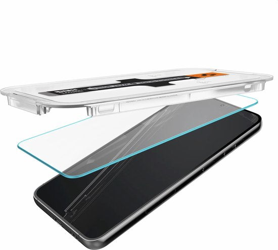 Spigen Glas.tR EZ Fit screenprotector - geschikt voor Samsung Galaxy S23 Plus - set van 2