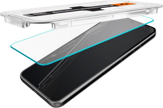 Spigen Glas.tR EZ Fit screenprotector set van 2 - Samsung Galaxy S23 - 9H tempered glass