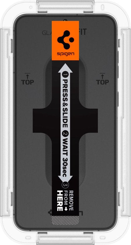 Spigen Glas.tR EZ Fit screenprotector set van 2 - Samsung Galaxy S23 - 9H tempered glass