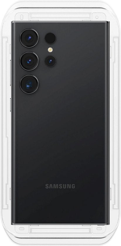 Spigen EZ Fit GLAS.tR screenprotector - Samsung Galaxy S24 Ultra - set van 2