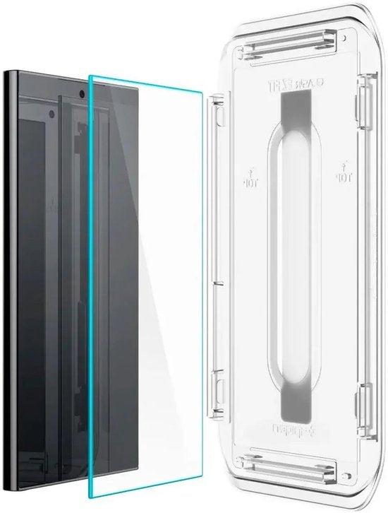 Spigen EZ Fit GLAS.tR screenprotector - Samsung Galaxy S24 Ultra - set van 2