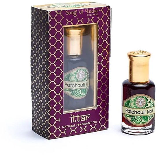 Song of India geurolie - Patchouli Noir ayurveda - 10 ml