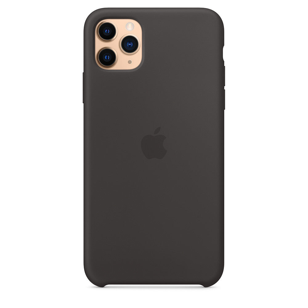 Apple iPhone 11 Pro Max Silicone Case - Zwart