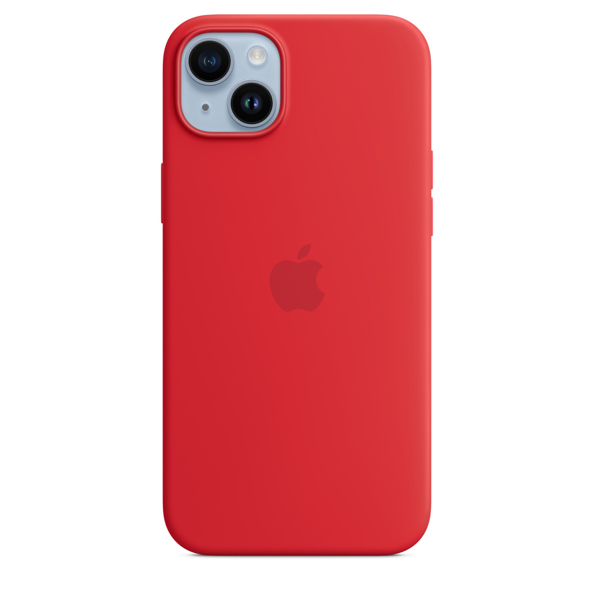 Apple iPhone 14 Plus Silicone Case met MagSafe - (PRODUCT)RED