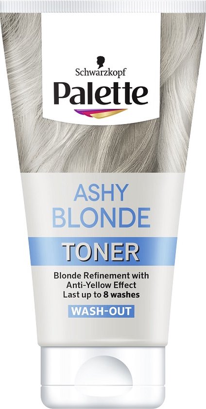 Haartoner - Ashy Blonde - tegen gele tinten - 150 ml