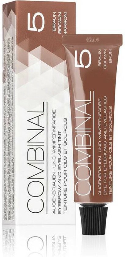 Combinal wimperverf - Bruin