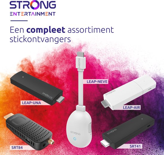 Strong streaming box - Android TV 4K UHD LEAP-AIR Chromecast Dolby Atmos