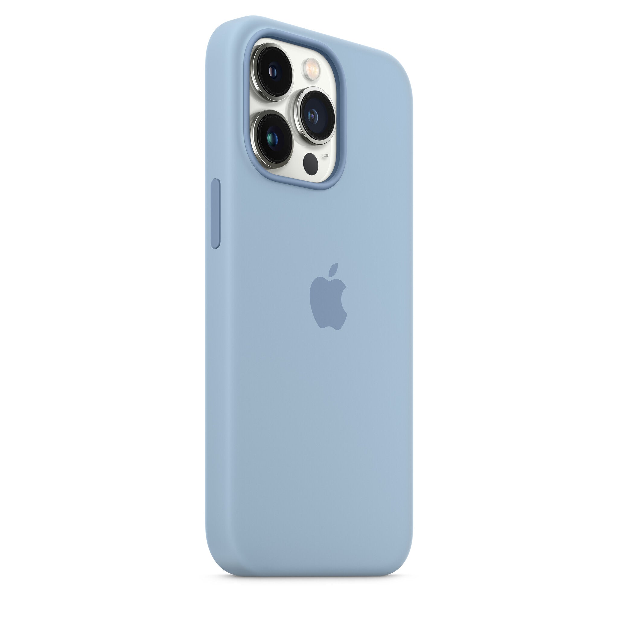 Apple iPhone 13 Pro Silicone Case met MagSafe - Blue Fog