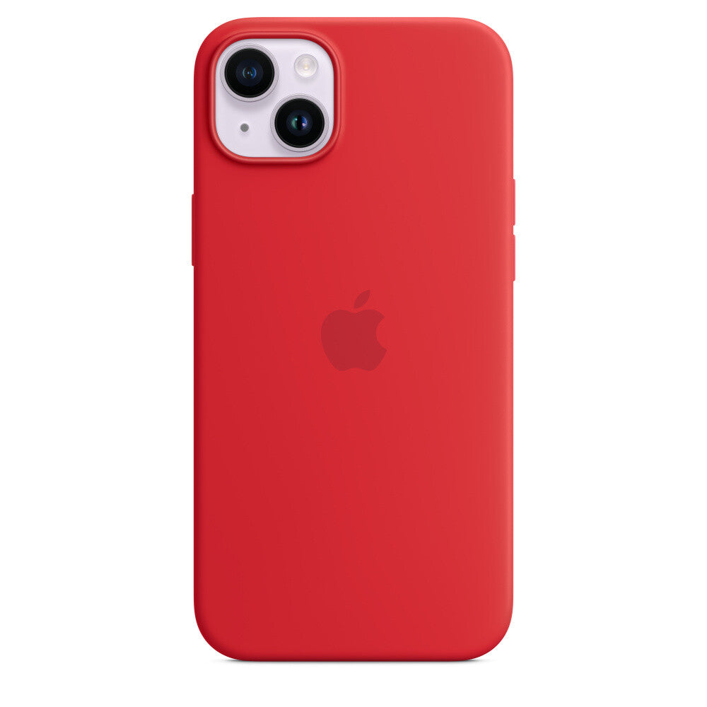 Apple iPhone 14 Plus Silicone Case met MagSafe - (PRODUCT)RED