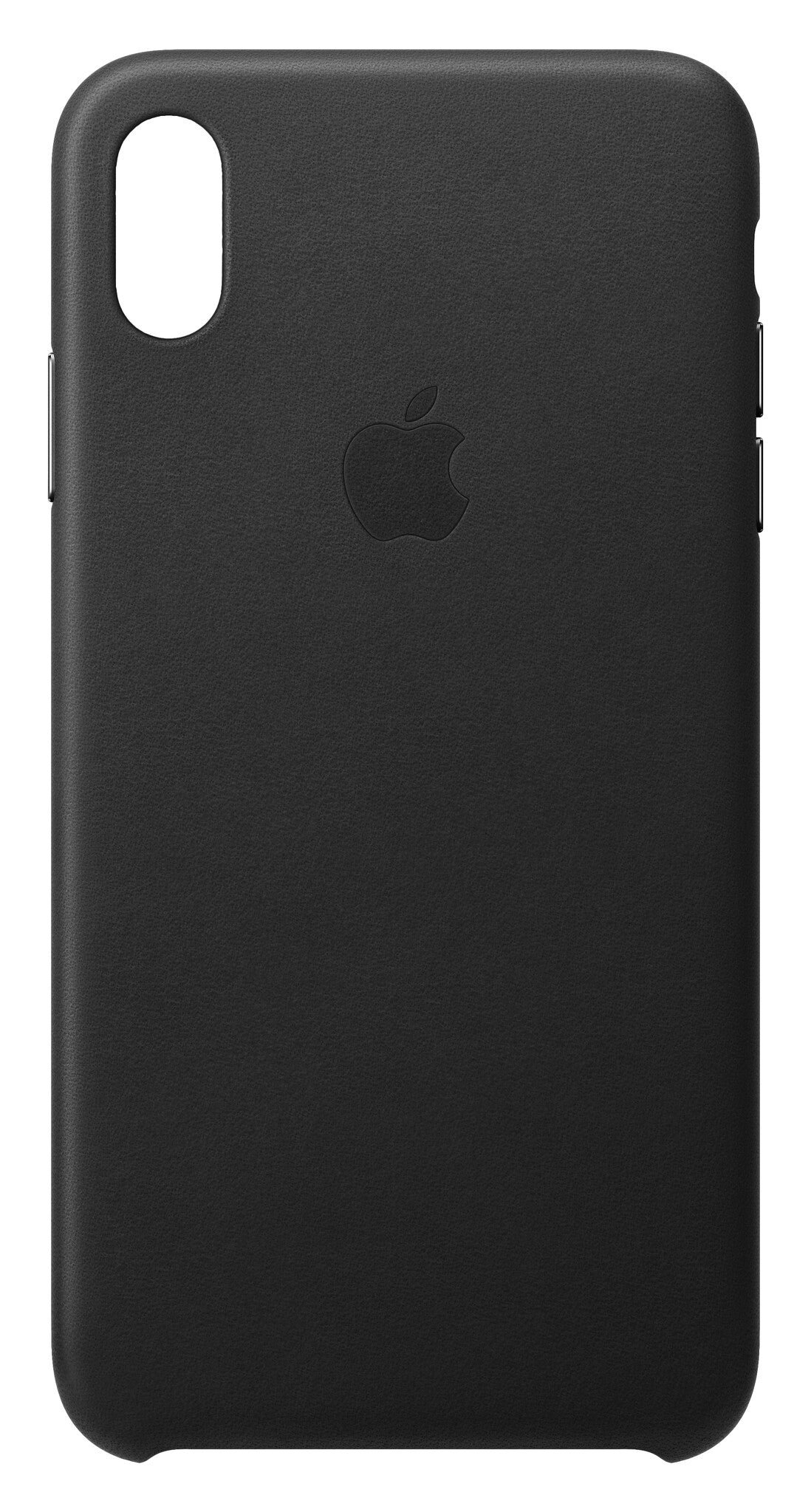 Apple iPhone Xs Max Leather Case - Zwart