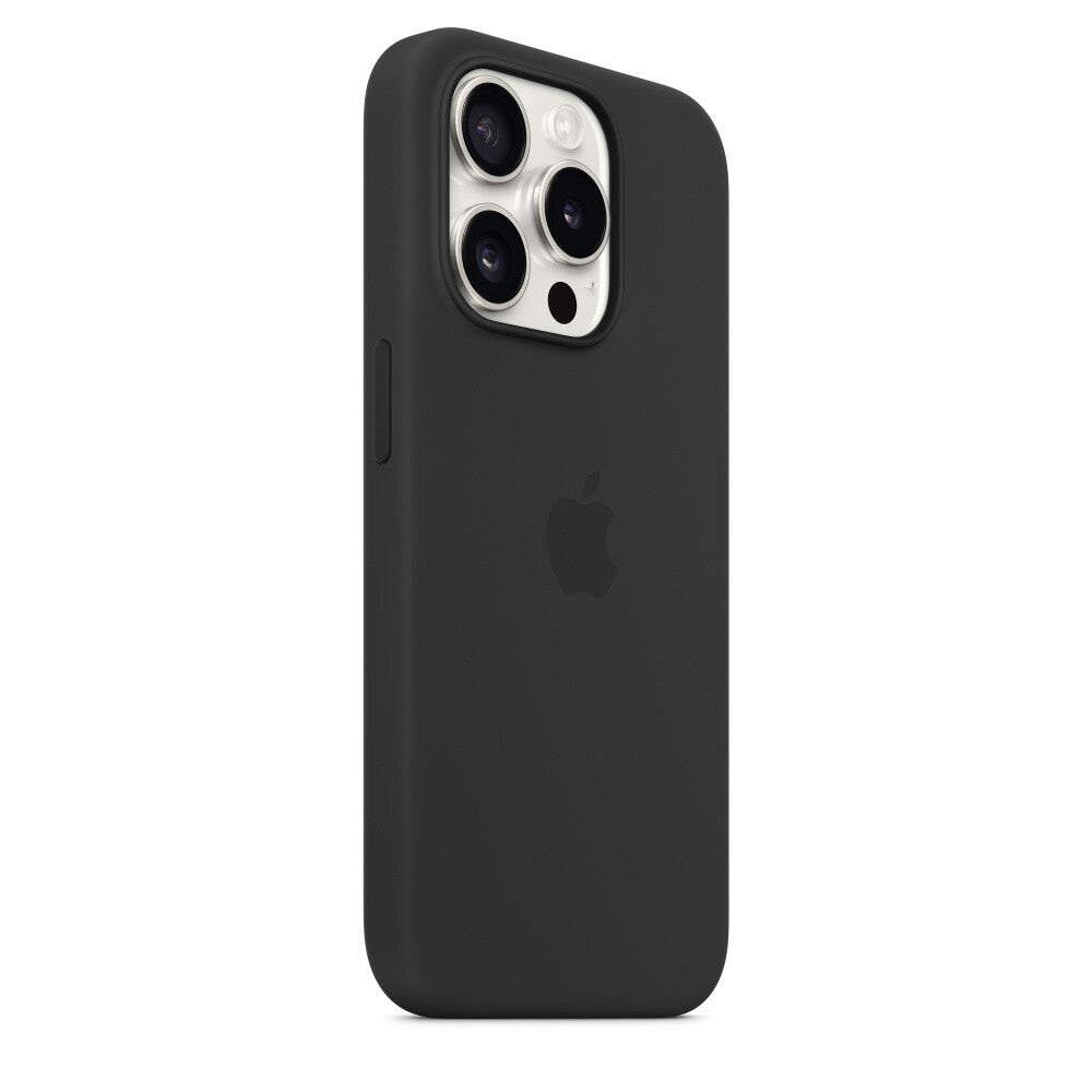 Apple iPhone 15 Pro Silicone Case met MagSafe - Zwart