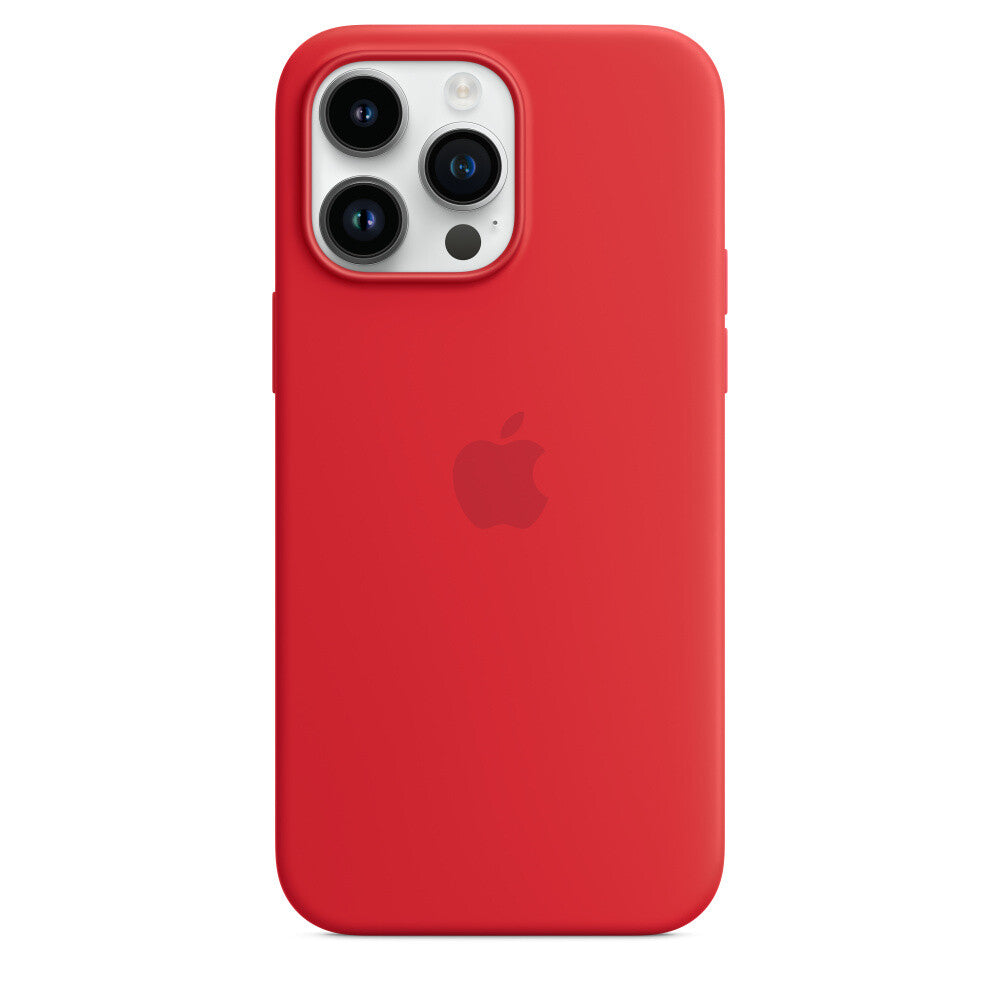 Apple iPhone 14 Pro Max Silicone Case met MagSafe - (PRODUCT)RED