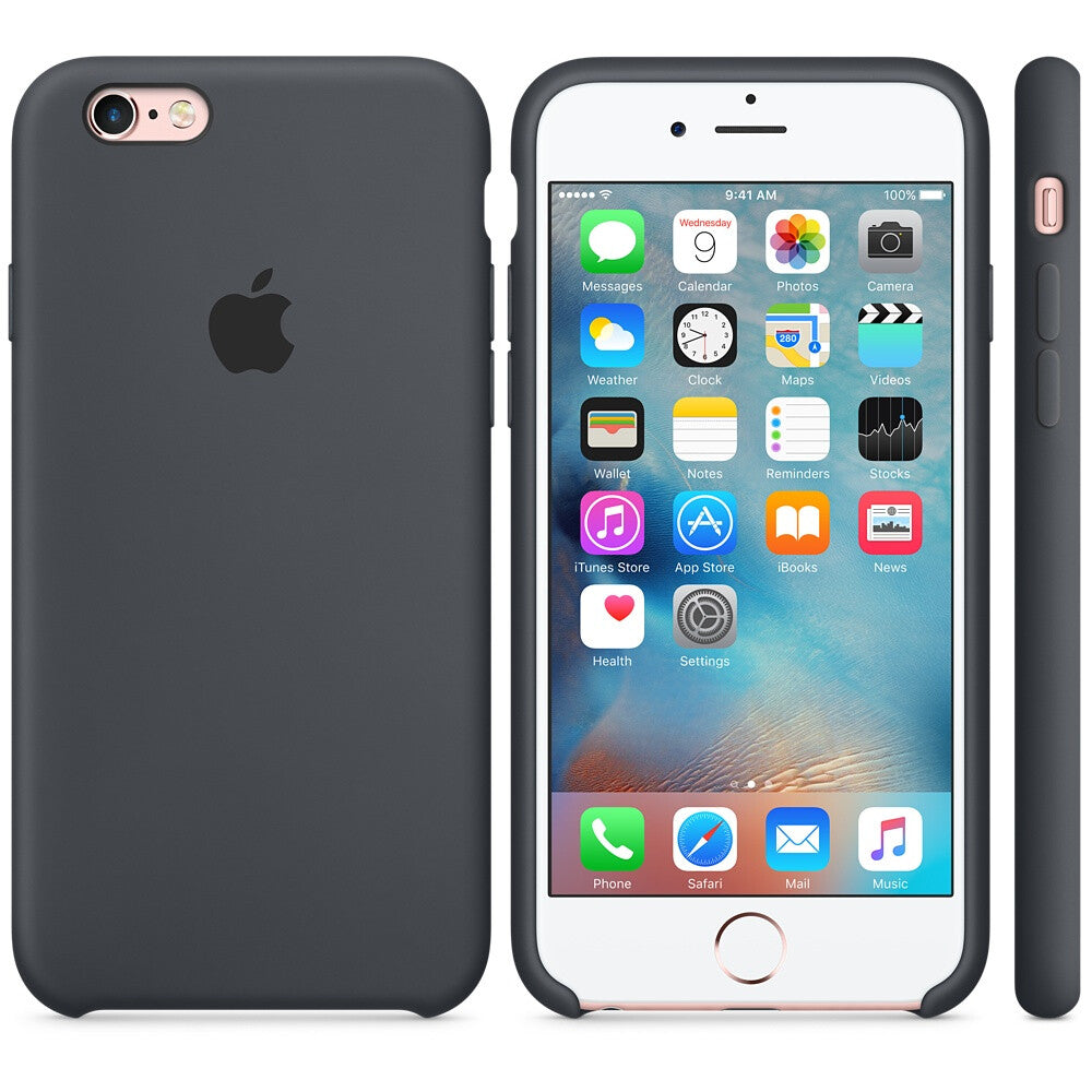 Apple iPhone 6/6s Silicone Case - Zwart