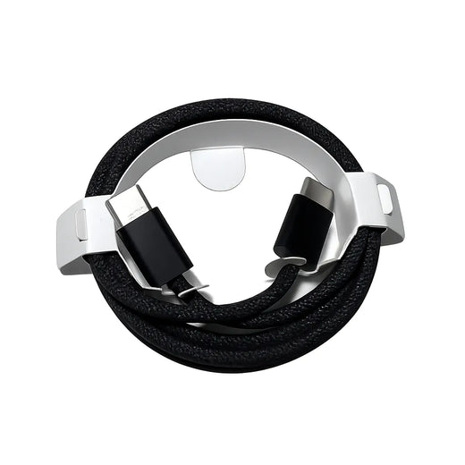 Apple USB-C naar USB-C kabel - woven 1 meter - Zwart - Origineel product zonder verpakking