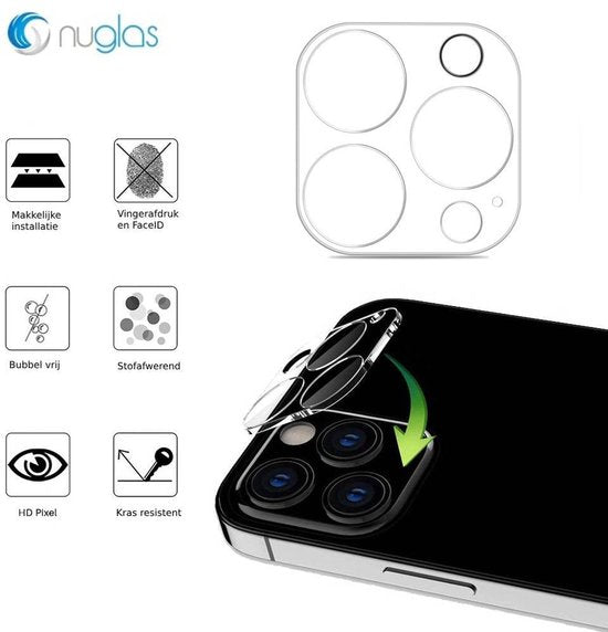 NuGlas screen protector set of 50 - iPhone 13 Pro Max/14 Plus - 2.5D glass