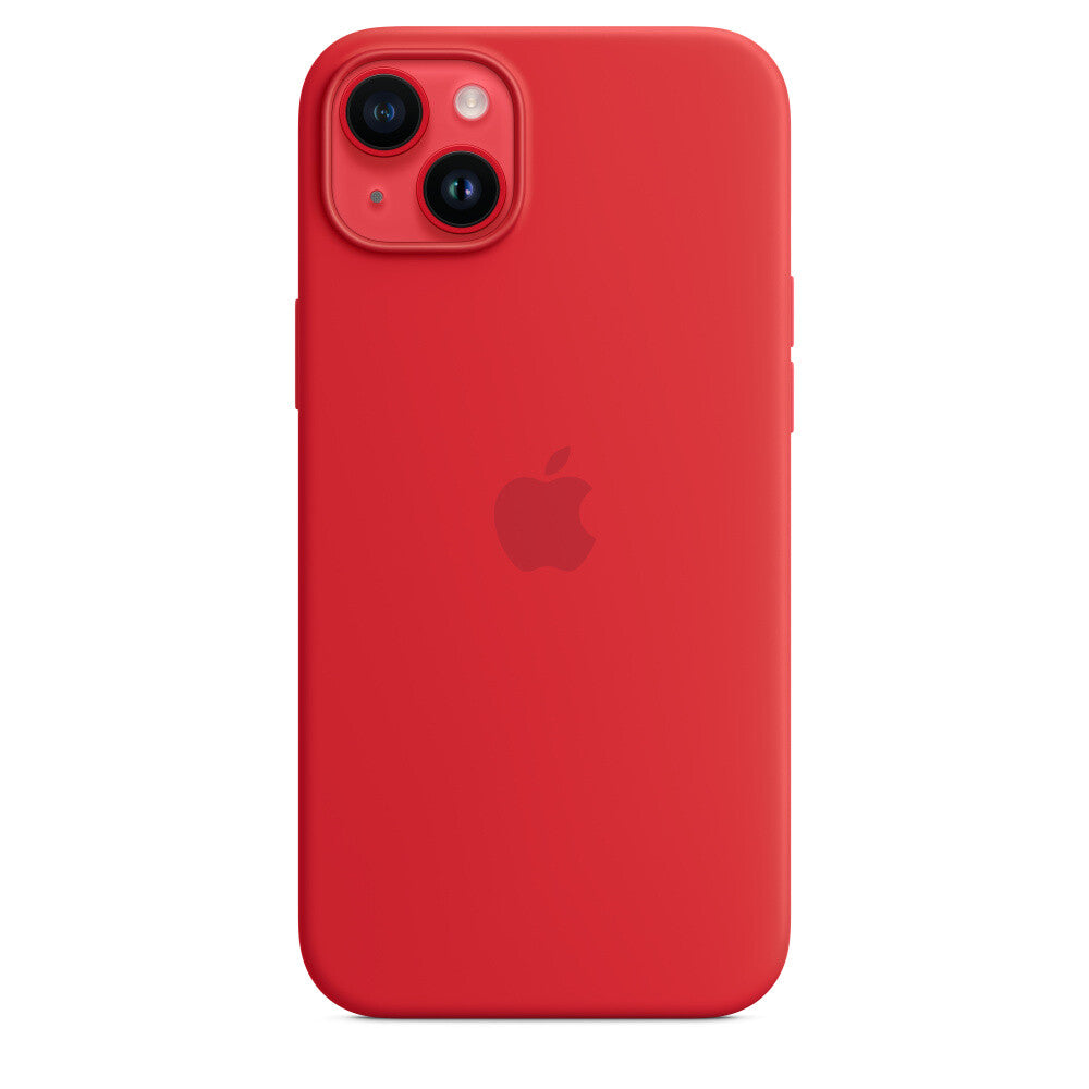 Apple iPhone 14 Plus Silicone Case met MagSafe - (PRODUCT)RED