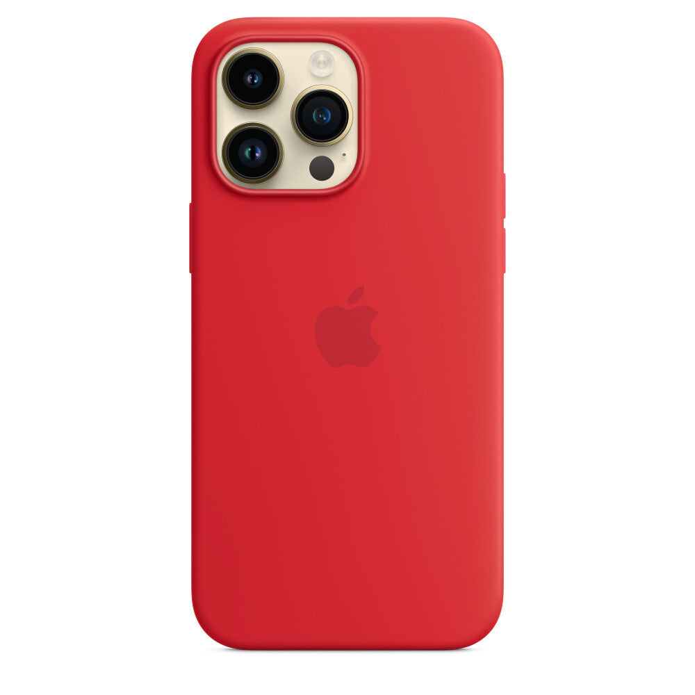 Apple iPhone 14 Pro Max Silicone Case met MagSafe - (PRODUCT)RED