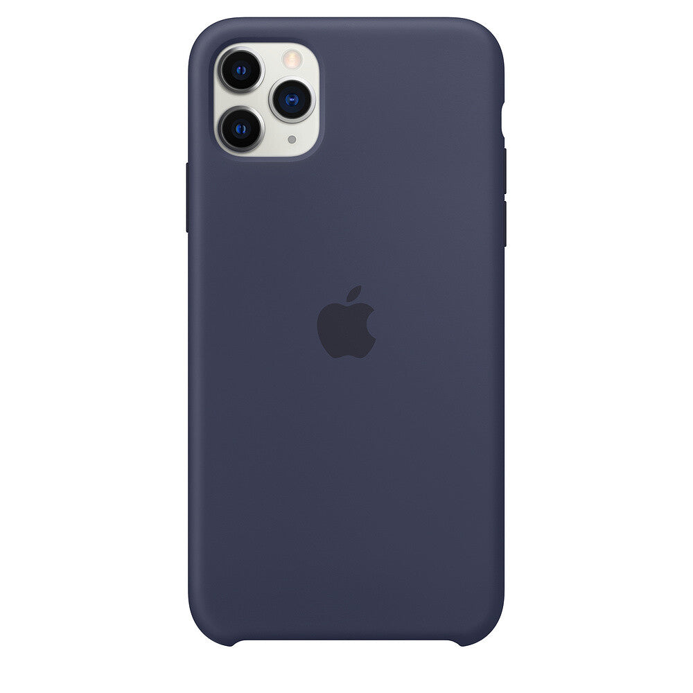 Apple iPhone 11 Pro Max Silicone Case - Donkerblauw