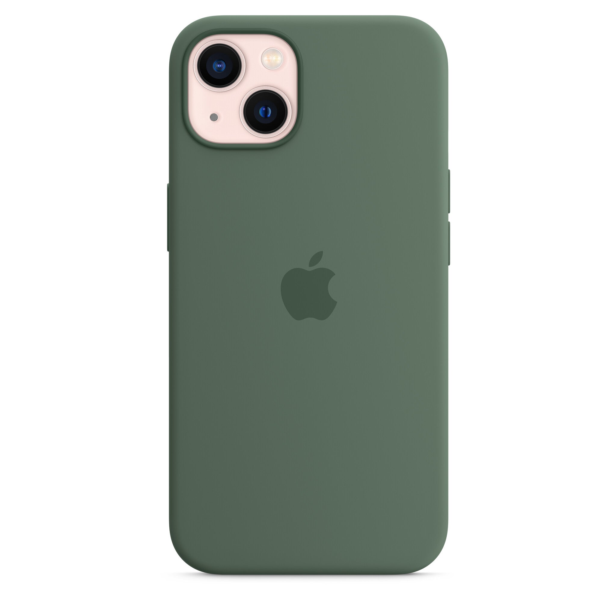 Apple iPhone 13 Silicone Case met MagSafe - Eucalyptus