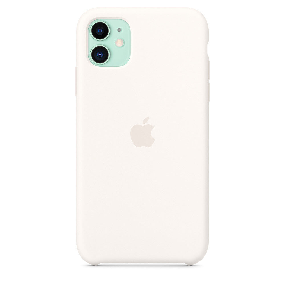 Apple iPhone 11 Silicone Case - Wit