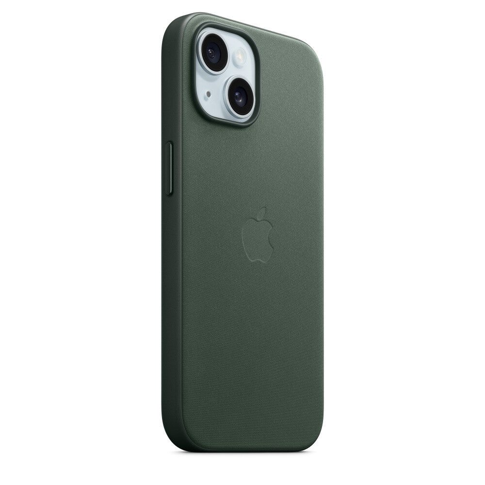 Apple iPhone 15 FineWoven Case met MagSafe - Evergreen