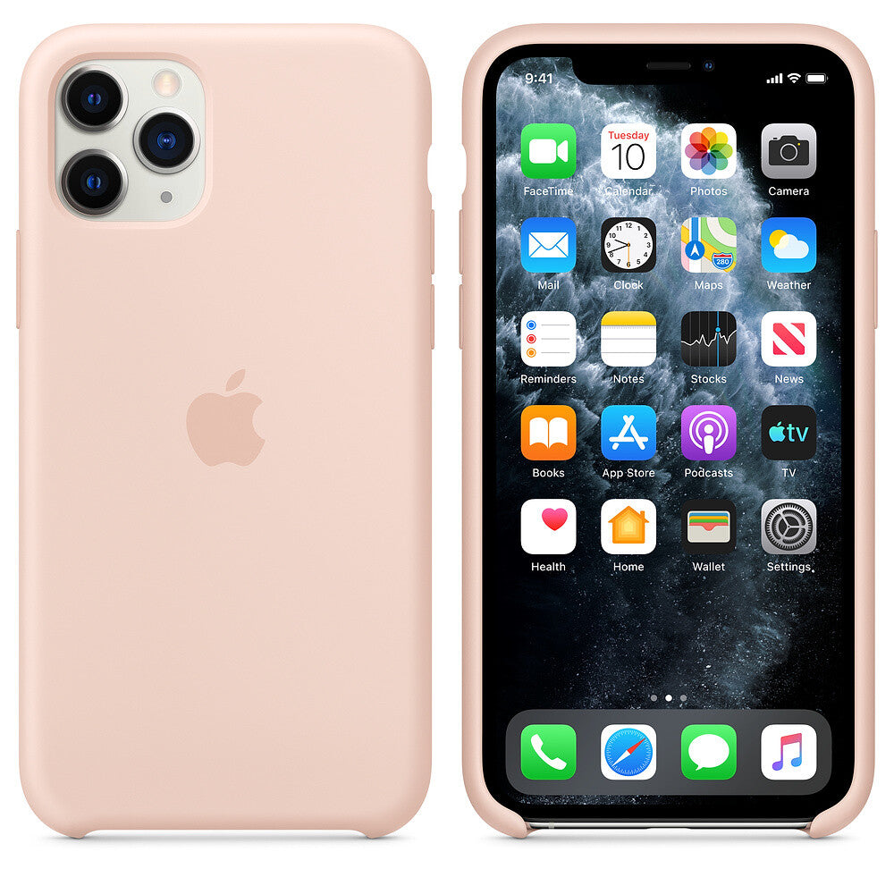 Apple iPhone 11 Pro Silicone Case - Roze Zand