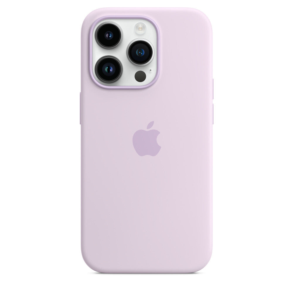 Apple iPhone 14 Pro Silicone Case met MagSafe - Lila