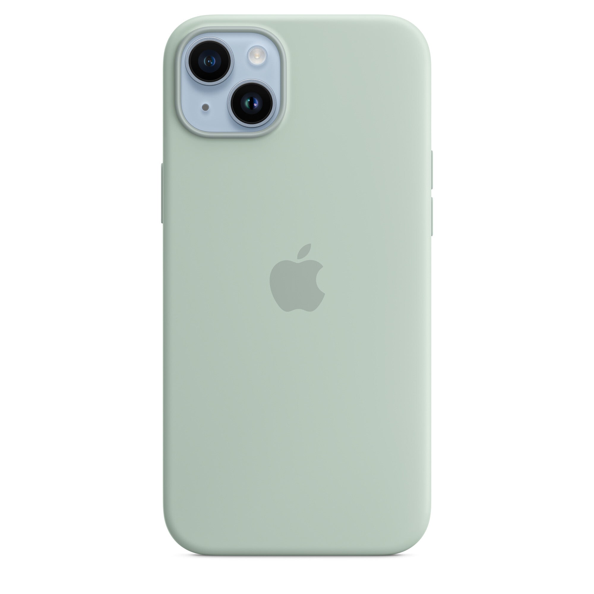 Apple iPhone 14 Plus Silicone Case met MagSafe - Agavegroen