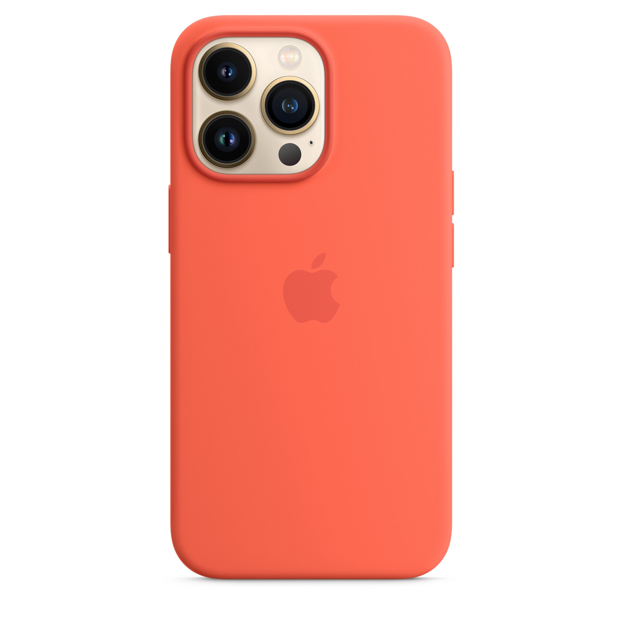 Apple iPhone 13 Pro Silicone Case met MagSafe - Nectarine