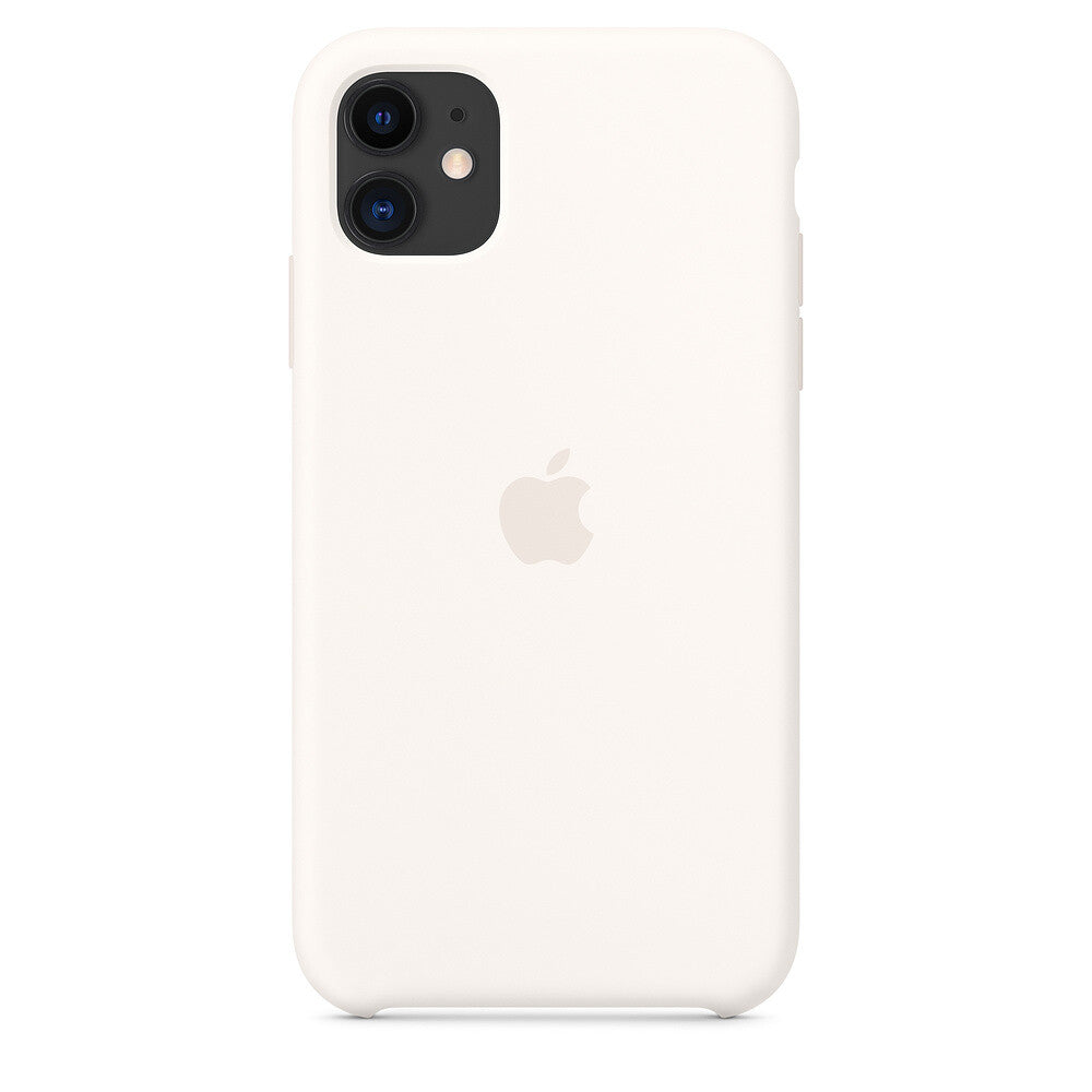 Apple iPhone 11 Silicone Case - Wit