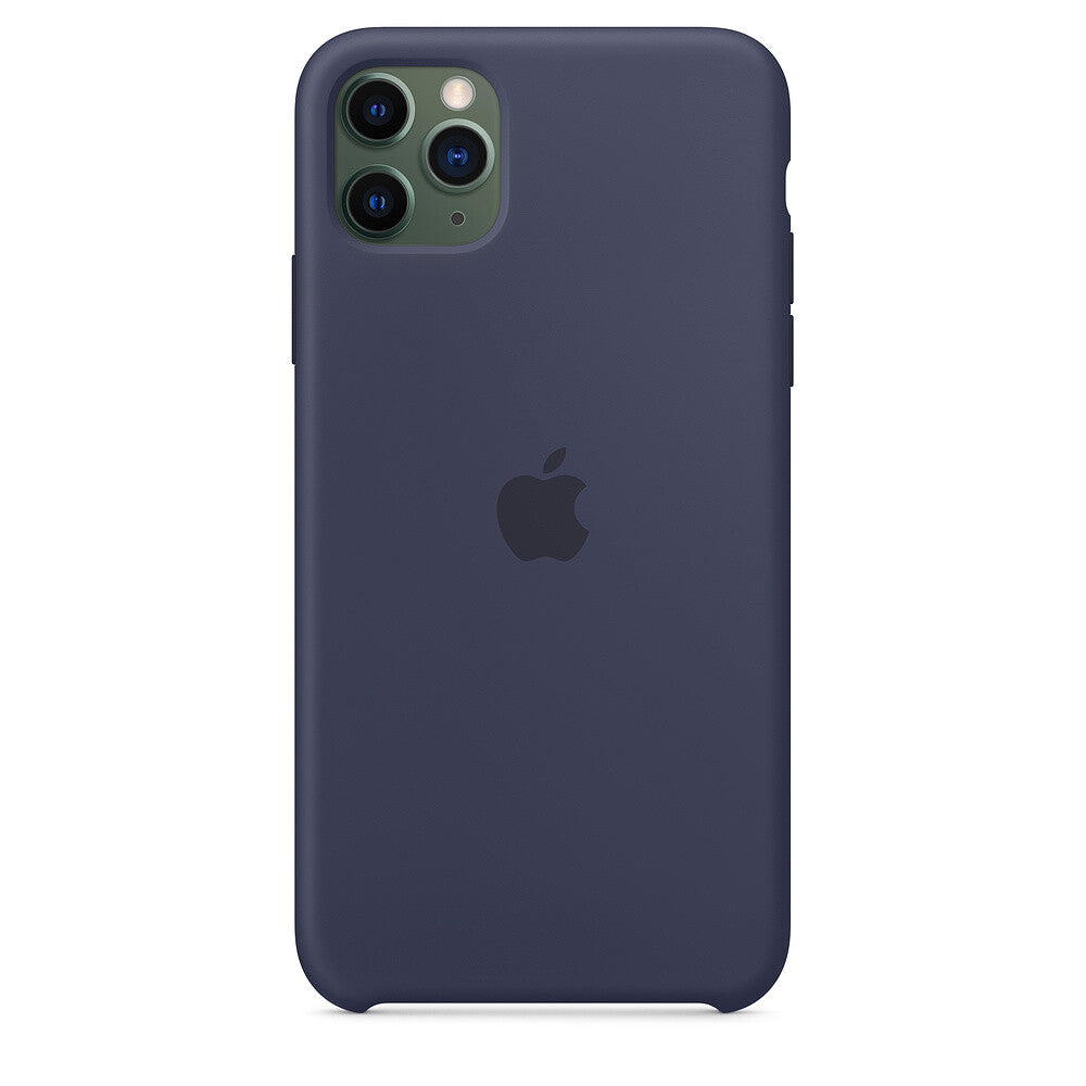 Apple iPhone 11 Pro Max Silicone Case - Donkerblauw