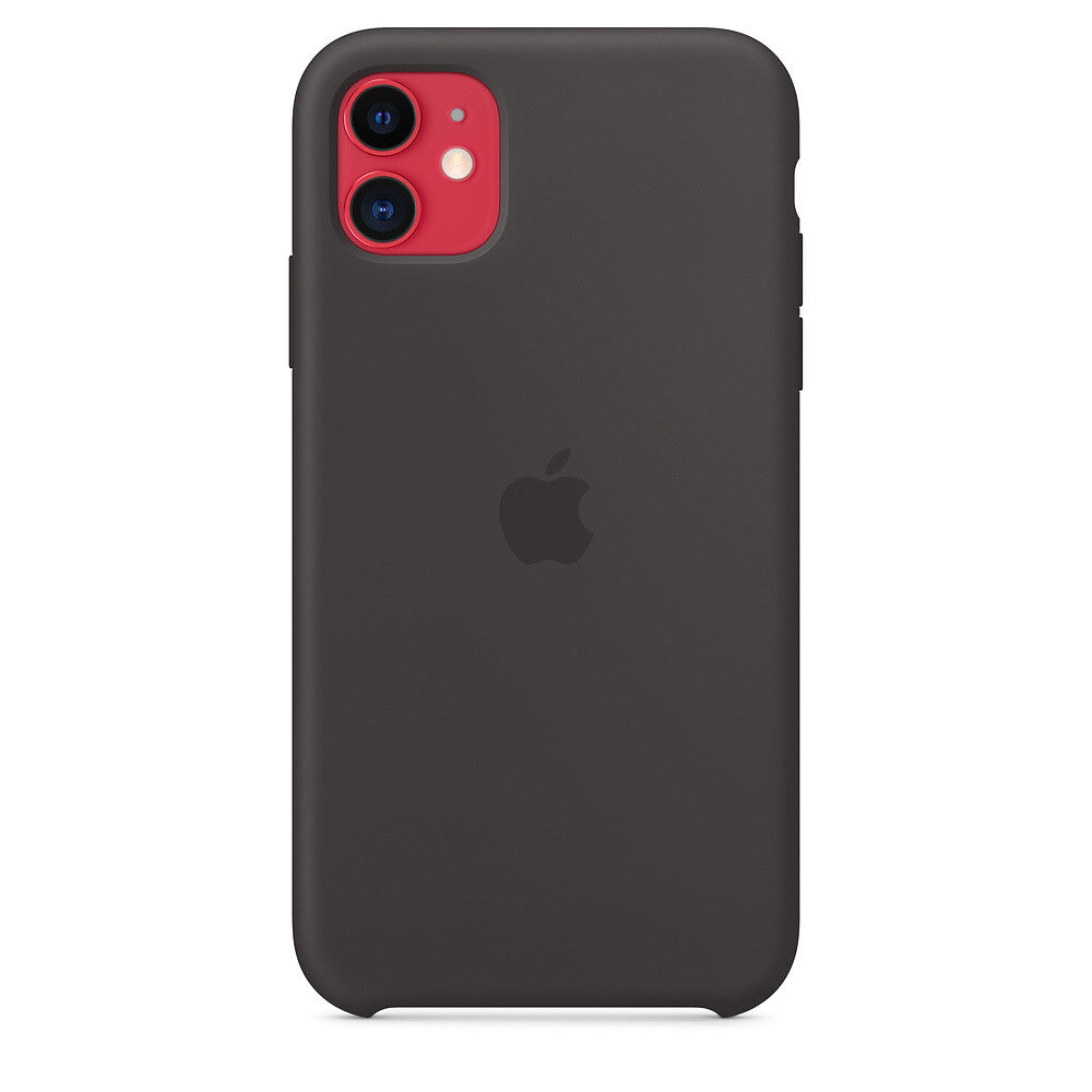 Apple iPhone 11 Silicone Case - Zwart