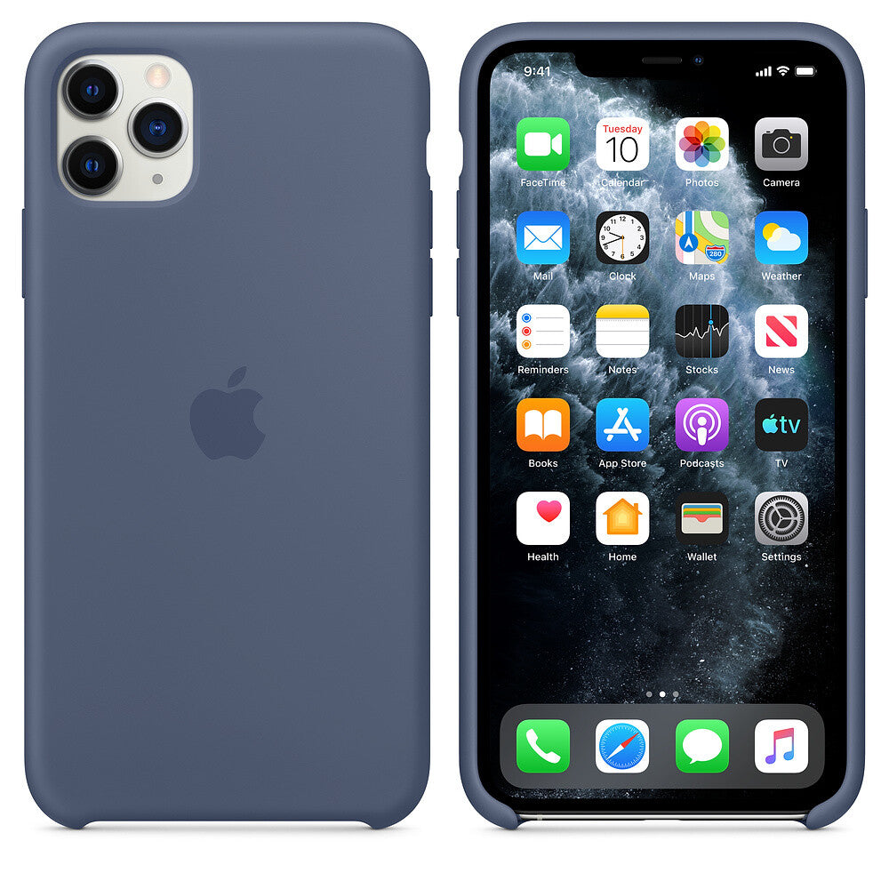 Apple iPhone 11 Pro Max Silicone Case - Alaskablauw