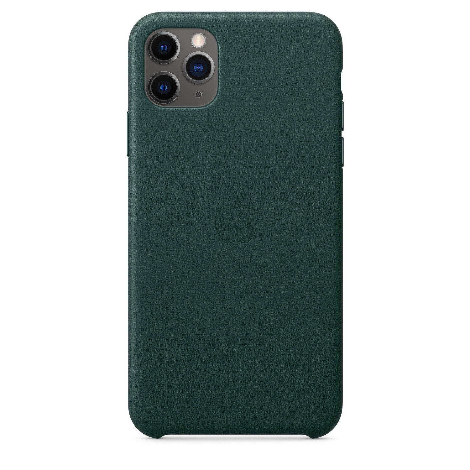 Apple iPhone 11 Pro Max Leather Case - Groen