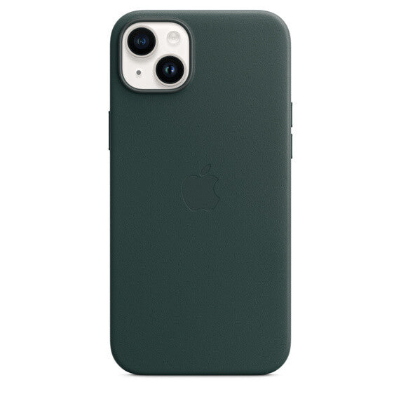 Apple iPhone 14 Plus Leather Case met MagSafe - Forest Green