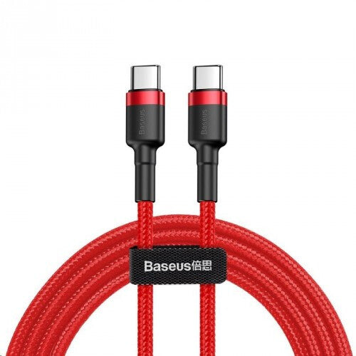 Baseus Fast Charge USB-C naar USB-C Kabel - 2 meter - Rood