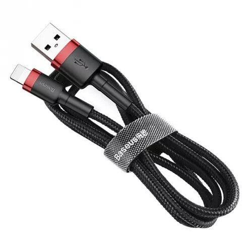 Baseus USB naar Lightning Kabel - 0.5 meter - Zwart