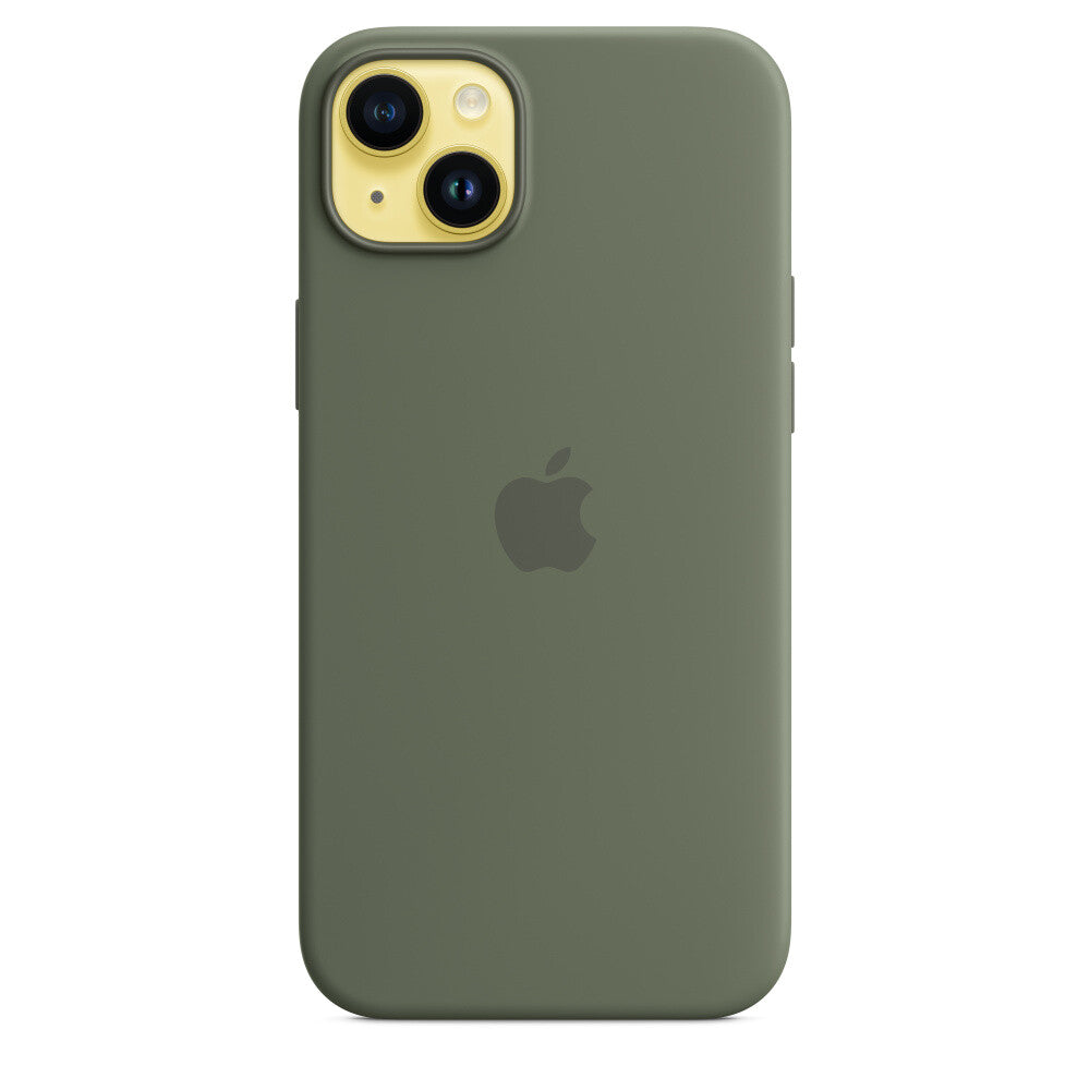 Apple iPhone 14 Plus Silicone Case met MagSafe - Groen